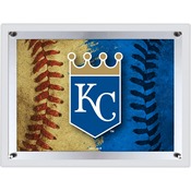 Kansas City Royals Backlit LED Sign by Holland Bar Stool Company, AGS-LBLedA-A4MLBKan