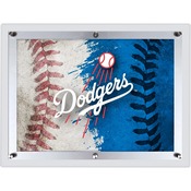 Los Angeles Dodgers Backlit LED Sign by Holland Bar Stool Company, AGS-LBLedA-A4MLBLAD