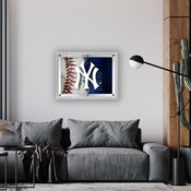 New York Yankees Backlit LED Sign by Holland Bar Stool Company, AGS-LBLedA-A4MLBNYY