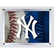 New York Yankees Backlit LED Sign by Holland Bar Stool Company, AGS-LBLedA-A4MLBNYY