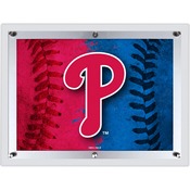 Philadelphia Phillies Backlit LED Sign by Holland Bar Stool Company, AGS-LBLedA-A4MLBPhi