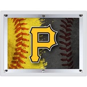 Pittsburgh Pirates Backlit LED Sign by Holland Bar Stool Company, AGS-LBLedA-A4MLBPit