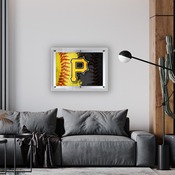 Pittsburgh Pirates Backlit LED Sign by Holland Bar Stool Company, AGS-LBLedA-A4MLBPit