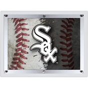 Chicago White Sox Backlit LED Sign by Holland Bar Stool Company, AGS-LBLedA-A4MLBWSx