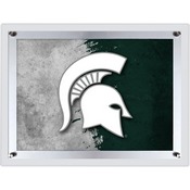 Michigan State University Backlit LED Sign by Holland Bar Stool Company, AGS-LBLedA-A4MichSt