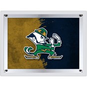 Notre Dame (Leprechaun) Backlit LED Sign by Holland Bar Stool Company, AGS-LBLedA-A3ND-Lep