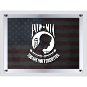 POW/MIA Backlit LED Sign by Holland Bar Stool Company, AGS-LBLedA-A3POWMIA