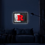 Rutgers Backlit LED Sign by Holland Bar Stool Company, AGS-LBLedA-A3Rutger