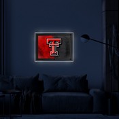 Texas Tech University Backlit LED Sign by Holland Bar Stool Company, AGS-LBLedA-A3TXTech
