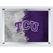 TCU Backlit LED Sign by Holland Bar Stool Company, AGS-LBLedA-A3TexChr