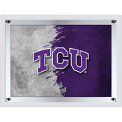 TCU Backlit LED Sign by Holland Bar Stool Company, AGS-LBLedA-A3TexChr