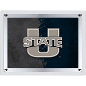 Utah State University Backlit LED Sign by Holland Bar Stool Company, AGS-LBLedA-A3UtahSt