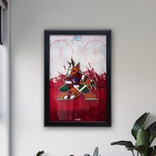 Arizona Coyotes 15.75" x 23.5" LED Snap Frame Lightbox by Holland Bar Stool Company, LBSnap1624AriCoy