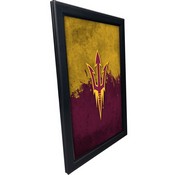 Arizona State University (Pitchfork) 15.75" x 23.5" LED Snap Frame Lightbox by Holland Bar Stool Company, LBSnap1624ArizSt-F