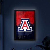 University of Arizona 15.75" x 23.5" LED Snap Frame Lightbox by Holland Bar Stool Company, LBSnap1624ArizUn