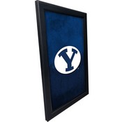 Brigham Young University 15.75" x 23.5" LED Snap Frame Lightbox by Holland Bar Stool Company, LBSnap1624BrigYn