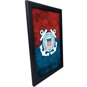 United States Coast Guard 15.75" x 23.5" LED Snap Frame Lightbox by Holland Bar Stool Company, LBSnap1624CstGrd