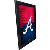 Atlanta Braves 15.75" x 23.5" LED Snap Frame Lightbox by Holland Bar Stool Company, LBSnap1624MLBAtl