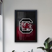 University of South Carolina 15.75" x 23.5" LED Snap Frame Lightbox by Holland Bar Stool Company, LBSnap1624SouCar