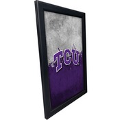 TCU 15.75" x 23.5" LED Snap Frame Lightbox by Holland Bar Stool Company, LBSnap1624TexChr