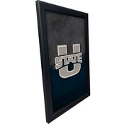 Utah State University 15.75" x 23.5" LED Snap Frame Lightbox by Holland Bar Stool Company, LBSnap1624UtahSt