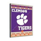 Clemson Canvas Wall Art by Holland Bar Stool Company, AGS-LCnvs1520Clmson