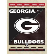 University of Georgia Canvas Wall Art by Holland Bar Stool Company, AGS-LCnvs04-1520GA-Un