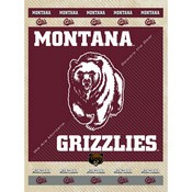 University of Montana Canvas Wall Art by Holland Bar Stool Company, AGS-LCnvs1520MontUn