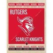 Rutgers Canvas Wall Art by Holland Bar Stool Company, AGS-LCnvs1520Rutger