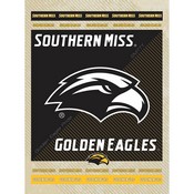 University of Southern Mississippi Canvas Wall Art by Holland Bar Stool Company, AGS-LCnvs1520SouMis