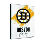 Boston Bruins Canvas Wall Art (Design 08) by Holland Bar Stool Company, AGS-LCnvs08-1520BosBru