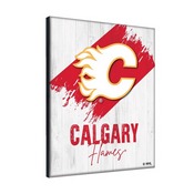 Calgary Flames Canvas Wall Art (Design 08) by Holland Bar Stool Company, AGS-LCnvs08-1520CalFla