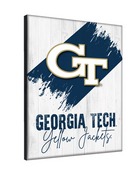 Georgia Tech Canvas Wall Art by Holland Bar Stool Company, AGS-LCnvs1520GATech