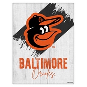 Baltimore Orioles Canvas Wall Art by Holland Bar Stool, AGS-LCnvs1520MLBBal