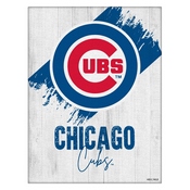 Chicago Cubs Canvas Wall Art by Holland Bar Stool, AGS-LCnvs1520MLBCub