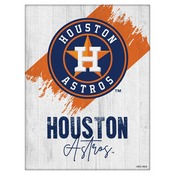 Houston Astros Canvas Wall Art by Holland Bar Stool, AGS-LCnvs1520MLBHou