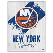New York Islanders Canvas Wall Art (Design 08) by Holland Bar Stool Company, AGS-LCnvs08-1520NYIsln