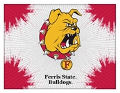 Ferris State University Canvas Wall Art by Holland Bar Stool Company, AGS-LCnvs1520FerrSt