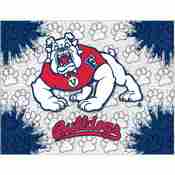 Fresno State University Canvas Wall Art by Holland Bar Stool Company, AGS-LCnvs1520FresSt