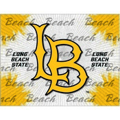 Long Beach State University Canvas Wall Art by Holland Bar Stool Company, AGS-LCnvs1520LBStUn
