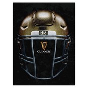 Notre Dame - Guinness (Helmet) Canvas Wall Art Holland Bar Stool Co., AGS-LCnvs-ND-Guin-Hlm
