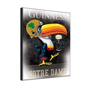 Notre Dame - Guinness (Toucan-1) Canvas Wall Art Holland Bar Stool Co., AGS-LCnvs-ND-Guin-Tcn1