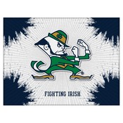 Notre Dame (Leprechaun) Logo Canvas by Holland Bar Stool Company