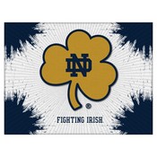 Notre Dame (Shamrock) Logo Canvas by Holland Bar Stool Company