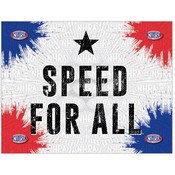 NHRA Speed For All Canvas Wall Art by Holland Bar Stool Company, AGS-LCnvs1520NHRASpd4All