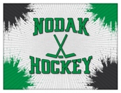 University of North Dakota (Hockey) Canvas Wall Art by Holland Bar Stool, AGS-LCnvs1520NorDakHky