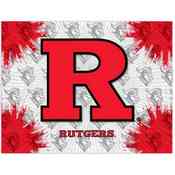 Rutgers Canvas Wall Art by Holland Bar Stool Company, AGS-LCnvs1520Rutger