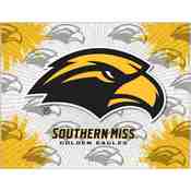 Southern Miss Logo Canvas by Holland Bar Stool Company