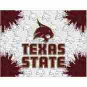 Texas State University Canvas Wall Art by Holland Bar Stool Company, AGS-LCnvs1520TexsSt