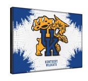 Kentucky "Wildcat" Logo Canvas by Holland Bar Stool Company, AGS-LCnvs1520UKYCat